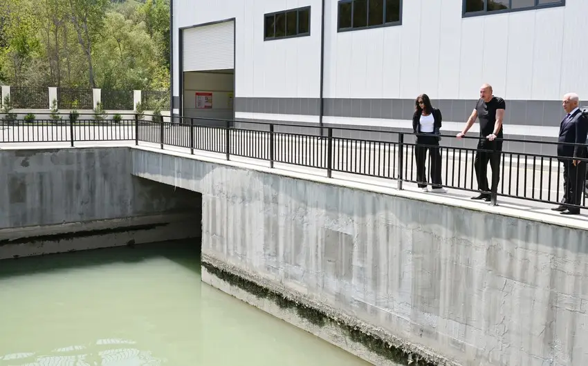 “Aşağı Vəng”, “Nadirxanlı” və “Çaykənd” kiçik su elektrik stansiyalarının açılışı olub - YENİLƏNİB