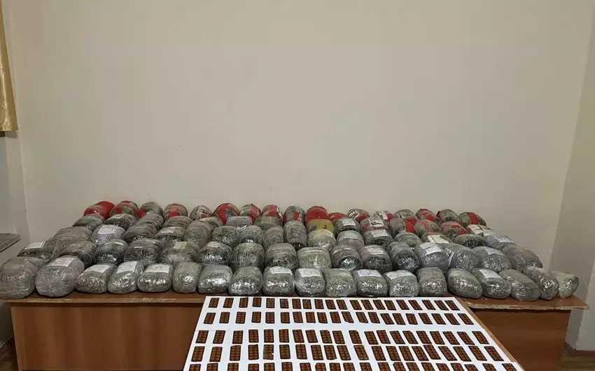 Ötən ay dövlət sərhədində 1,74 milyon manatlıq qaçaqmal aşkarlanıb