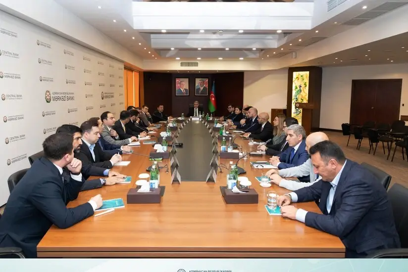 Mərkəzi Bankda kapital bazarlarının infrastrukturunun gücləndirilməsi müzakirə edilib
