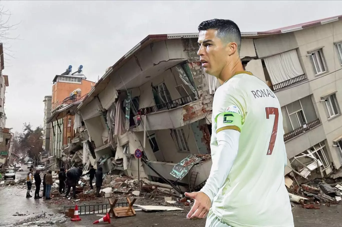 Kriştianu Ronaldo  zəlzələ qurbanlarına bir dolu təyyarə yardım göndərdi