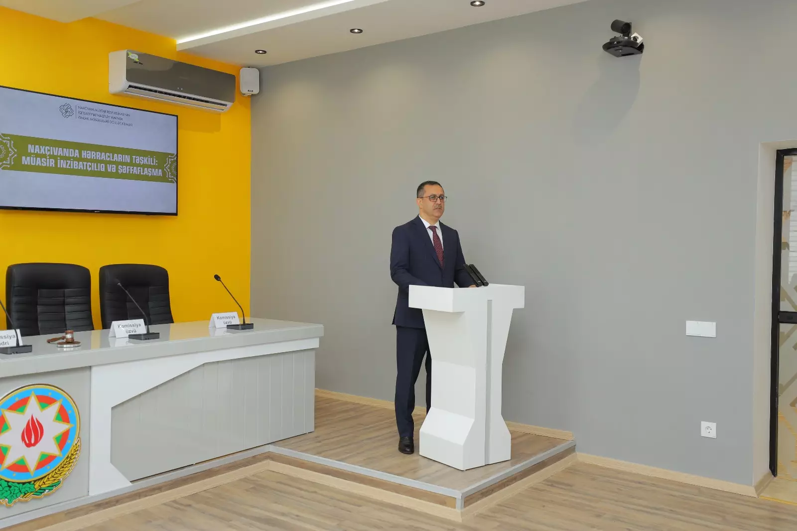 Naxçıvanda müasir Hərracların Təşkili Mərkəzi istifadəyə verilib - FOTO