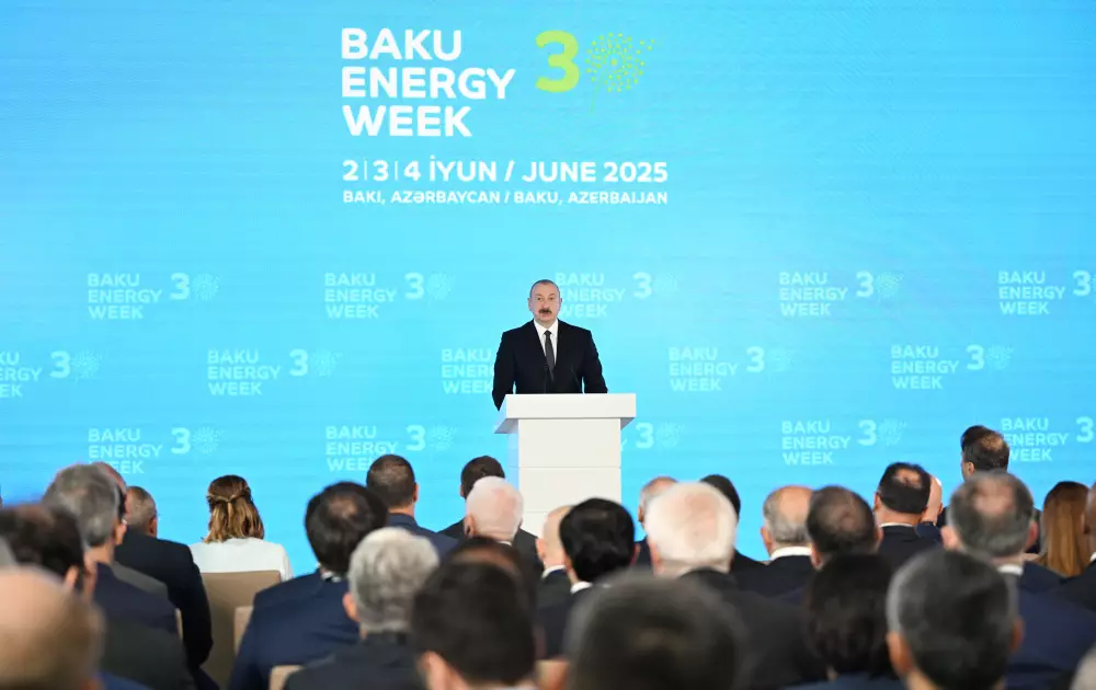 İlham Əliyev 30-cu “Caspian Oil and Gas”, 13-cü “Caspian Power” sərgilərinin və 30-cu “Baku Energy Forum”un rəsmi açılış mərasimində çıxış edib - YENİLƏNİB-4