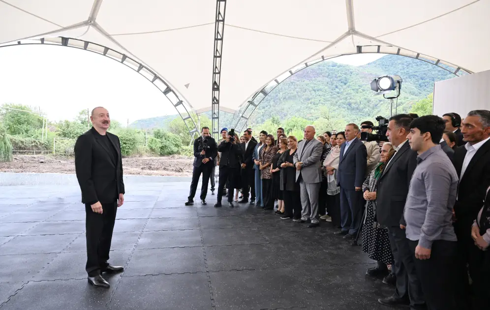 İlham Əliyev Xocalının Badara, Daşbulaq, Seyidbəyli və Şuşakənd kəndlərinin sakinləri ilə görüşüb - YENİLƏNİB