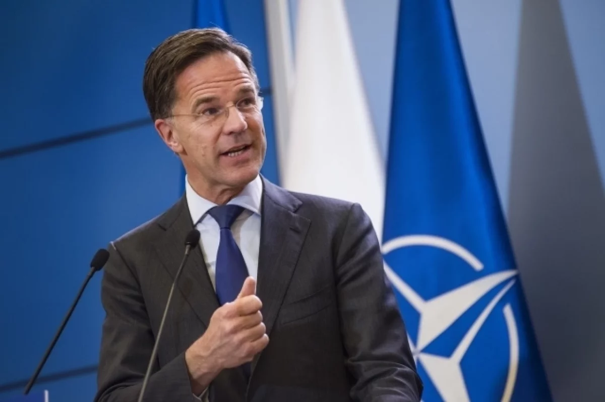 Rutte: NATO Ukraynaya sülh danışıqlarından sonra üzvlük vəd etməyib