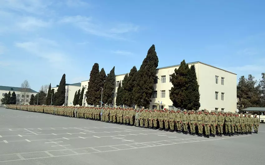 Hərbi vəzifəlilərin təlim toplanışı başa çatıb - FOTO/VİDEO