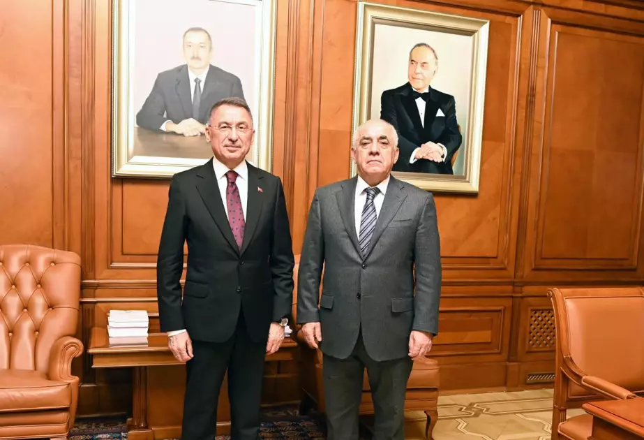 Əli Əsədov Türkiyə parlamentinin komitə sədri ilə görüşüb