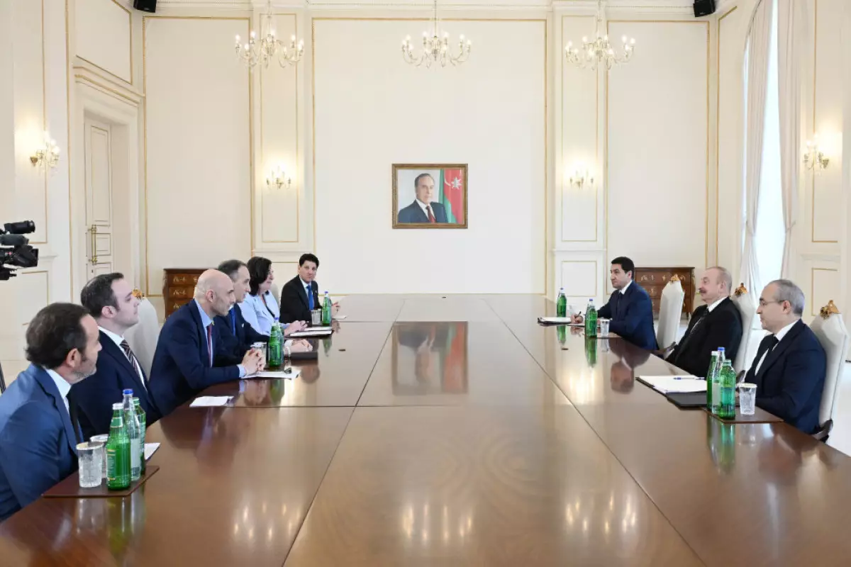 Prezident İsrail İqtisadi Forumunun həmtəsisçisini qəbul edib - YENİLƏNİB