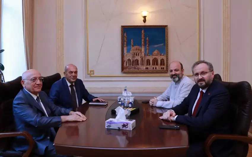 Azərbaycanla Türkiyə arasında dini-mənəvi əlaqələrin inkişafı müzakirə edilib