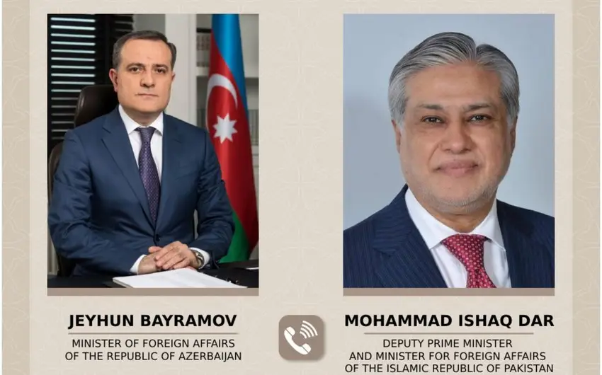 Ceyhun Bayramov pakistanlı həmkarı ilə əməkdaşlığa dair müzakirə aparıb