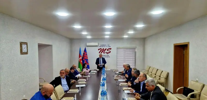 Mətbuat Şurasının İdarə Heyətinin iclası keçirilib - FOTO