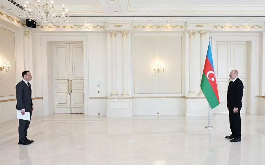 Azərbaycan Prezidenti Sloveniyanın yeni səfirinin etimadnaməsini qəbul edib - YENİLƏNİB