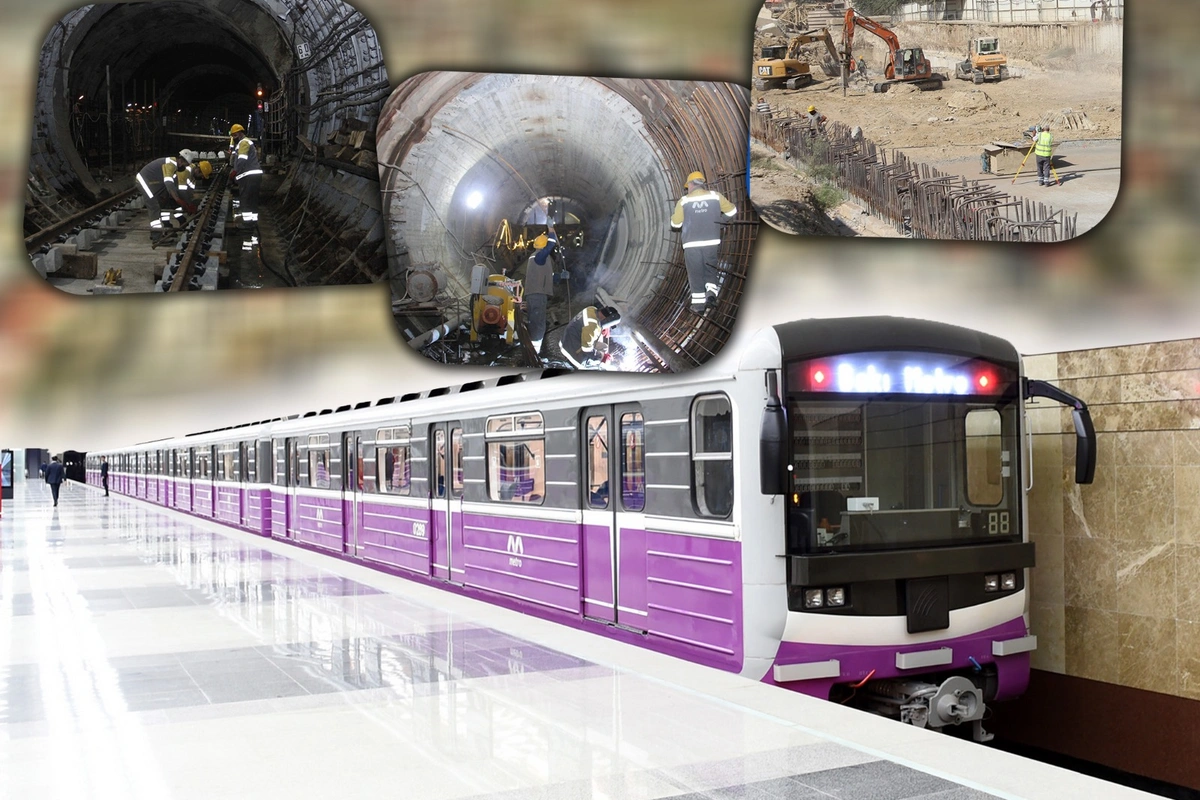 Bakı metrosunda 51 yeni stansiya inşa ediləcək