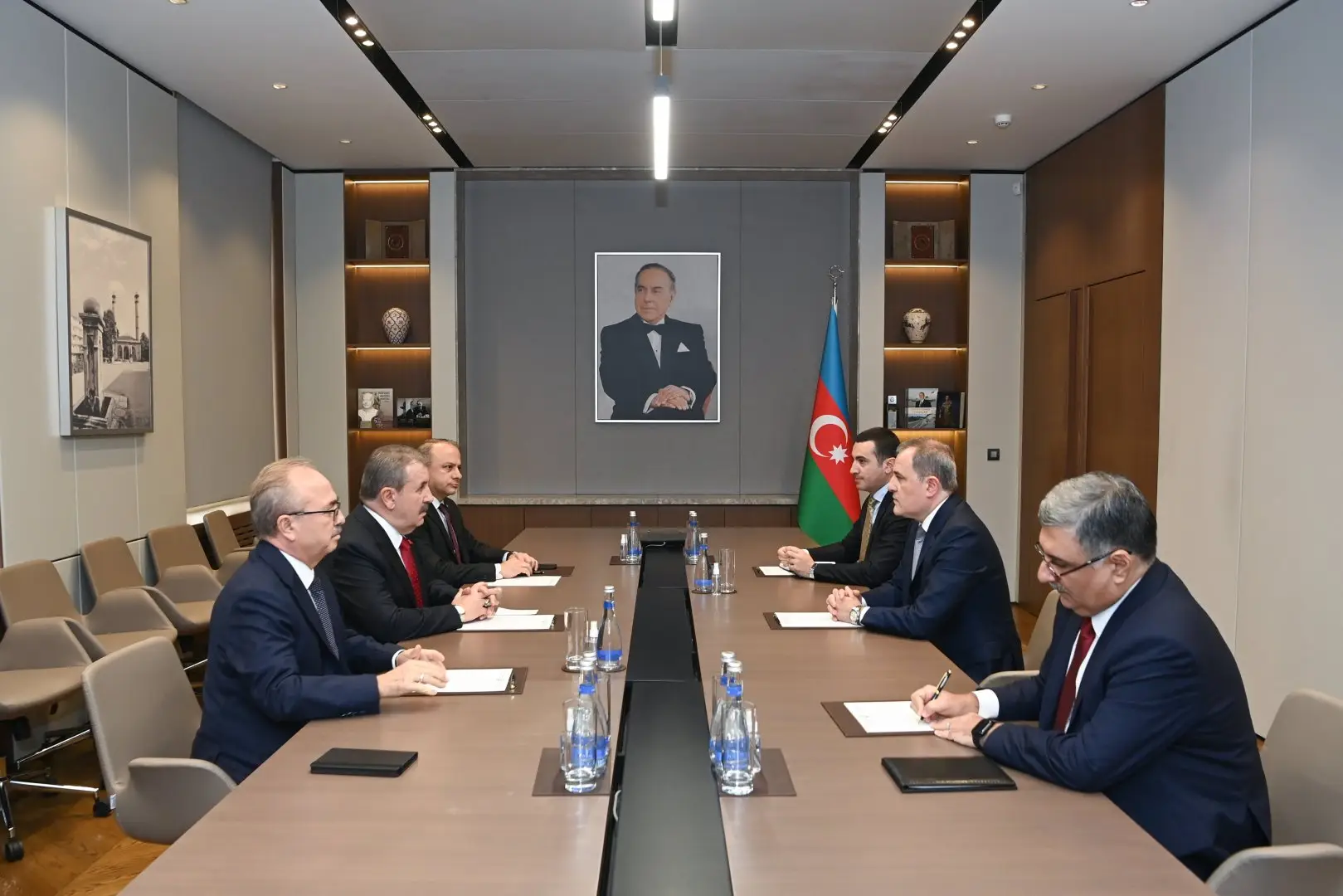 Ceyhun Bayramov Mustafa Desticini qəbul etdi