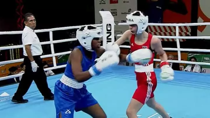 Azərbaycanın qadın boksçusu dünya çempionatında ikinci qələbəsini qazanıb