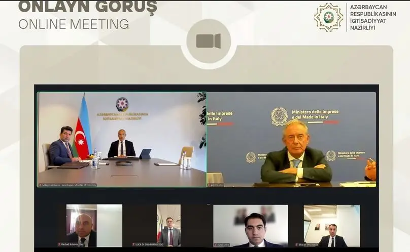Azərbaycan İtaliya ilə qarşılıqlı investisiyaların təşviqi üzrə perspektivləri müzakirə edib