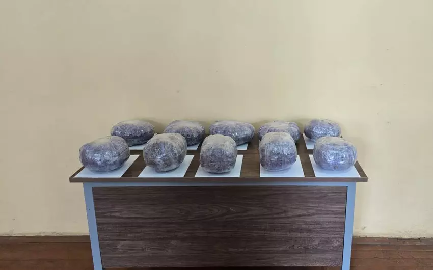 İrandan Azərbaycana narkotik keçirilməsinin qarşısı alınıb, saxlanılan var