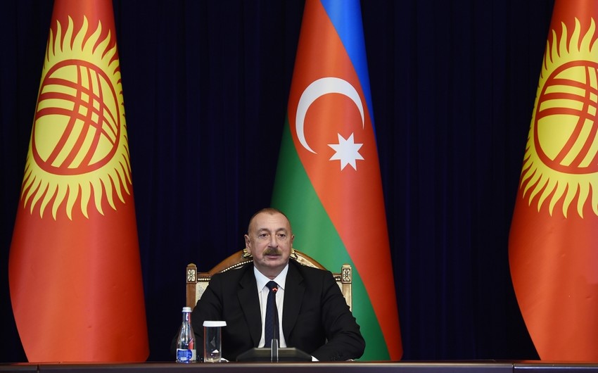 Prezident: "Qırğızıstan-Azərbaycan İnkişaf Fondu iş yerlərinin yaradılmasına xidmət edəcək"