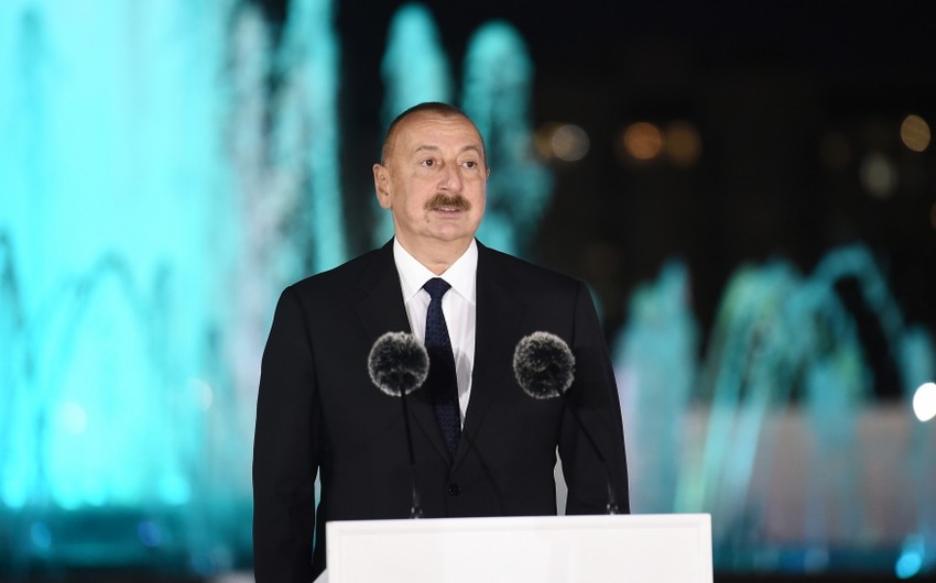 Dövlət başçısı : "Qırğızıstan-Azərbaycan dostluq parkının açılışı rəmzi məna daşıyır"