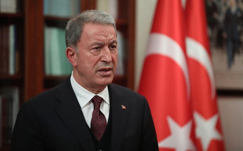 Hulusi Akar  bu gün Azərbaycana səfər edəcək
