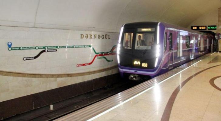 Bakı metrosunda qatarların hərəkətində qısa fasilə yaranıb