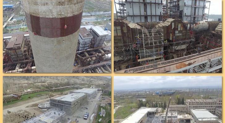 Mingəçevirdəki elektrik stansiyası yenidən qurulur
