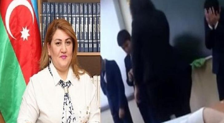 "Zibil, deyir vurub öldür də məni": Bakı məktəbində biabırçılıq - VİDEO