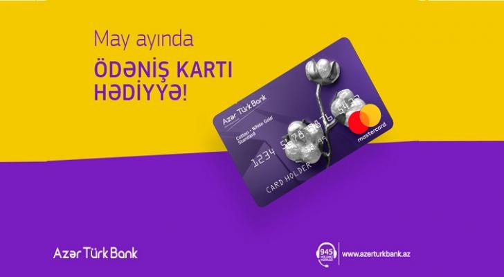 "Azər Türk Bank" dan müştərilərə hədiyyə kartı