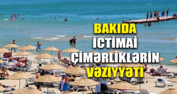 Azərbaycanda ictimai çimərliklərin sayı azalıb - VİDEO