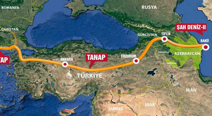 TANAP daha bir mükafata layiq görülüb