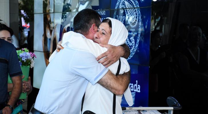 Zəvvarların ilk qrupu Azərbaycana qayıdıb - FOTO