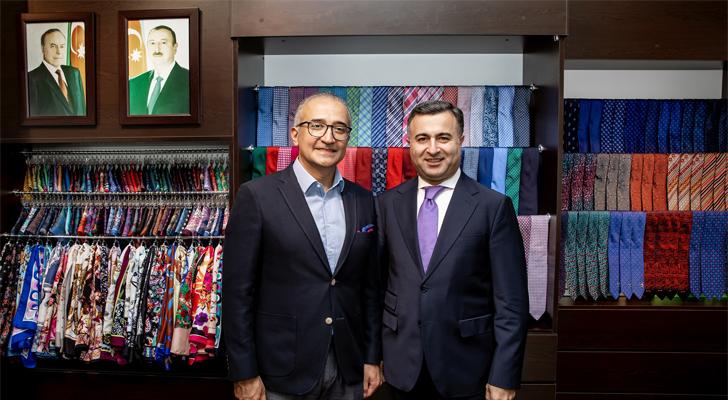 İrəvan xanlarının varisi “Andrew's Ties Baku” butikində olub