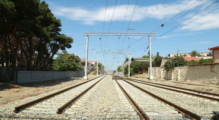 Sabunçu dəmir yolu stansiyasının girişində yeraltı tunelin tikintisinə başlanılıb - VİDEO