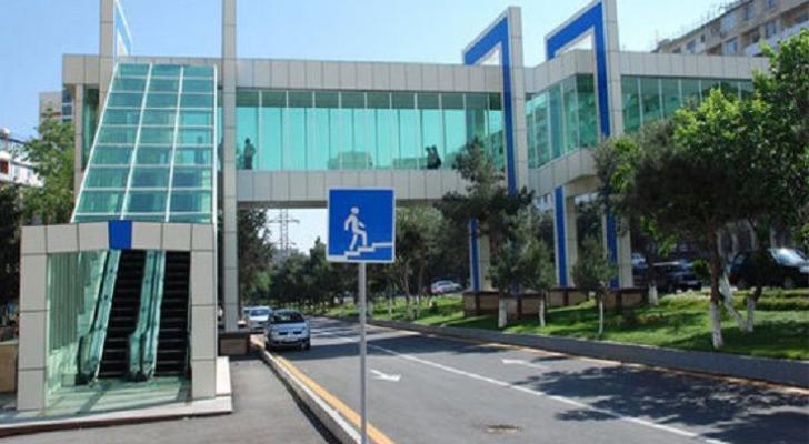 Bakıda 100-ə yaxın piyada keçidinin inşası planlaşdırılır