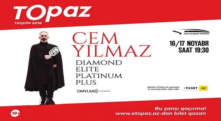 Cem Yılmaz Bakıda çıxış edəcək (18+)