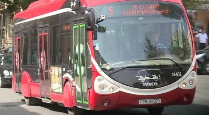 Bakıda iki marşrutun hərəkət istiqaməti müvəqqəti dəyişdiriləcək