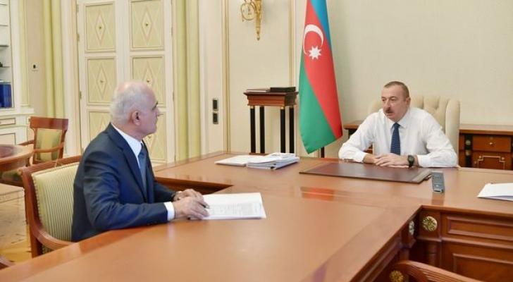 İlham Əliyev Şahin Mustafayevi qəbul etdi