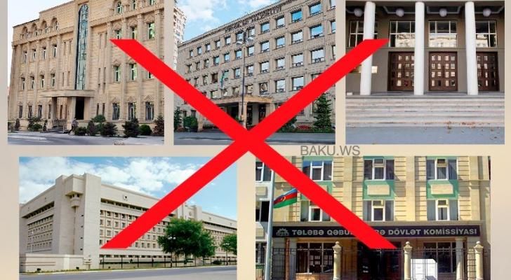 Prezidentin ləğv etdiyi və yeni yaratdığı qurumlar - SİYAHI