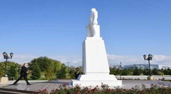 İlham Əliyev Ağdaş rayonunda 