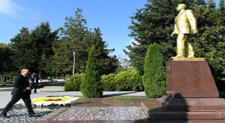 İlham Əliyev Qəbələdə - FOTO