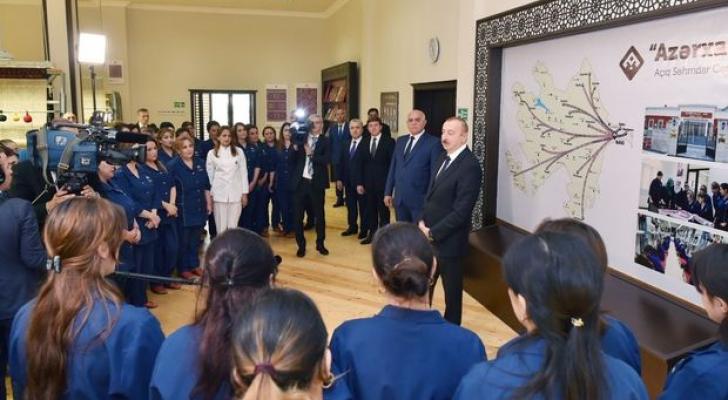 Prezidentdən qadınlara: “İşləyin, ərlərinizdən az asılı olun” - VİDEO