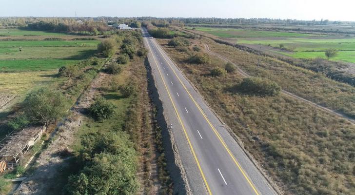 Zərdabda 4 kəndi birləşdirən avtomobil yolu yenidən qurulub 