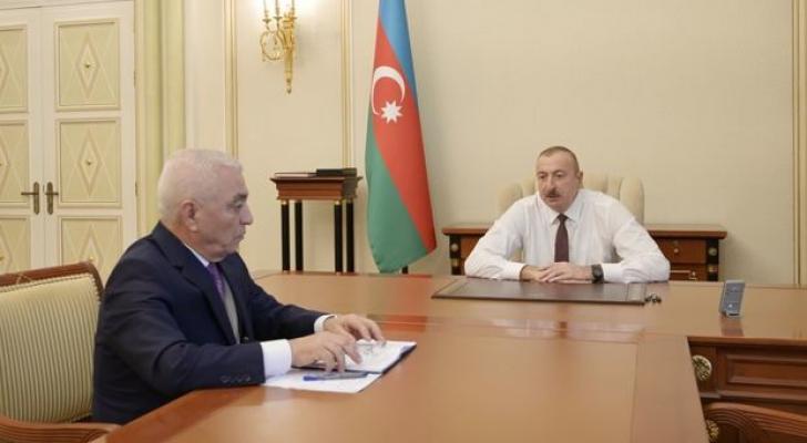 İlham Əliyev “Azərenerji” ASC-nin prezidentini qəbul etdi - FOTO