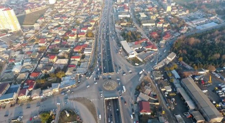 Xırdalan dairəsi ətrafında genişləndirmə işləri aparılır - FOTOLAR