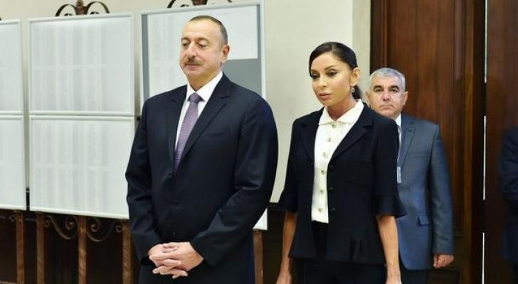 İlham Əliyev və Mehriban Əliyeva səs verdi