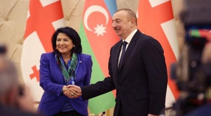 Gürcüstan prezidenti İlham Əliyevi təbrik etdi