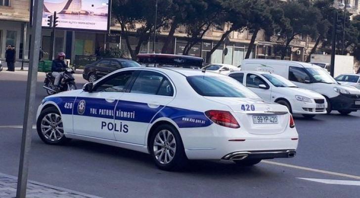 Yol polisi yeni geyimdə - FOTO