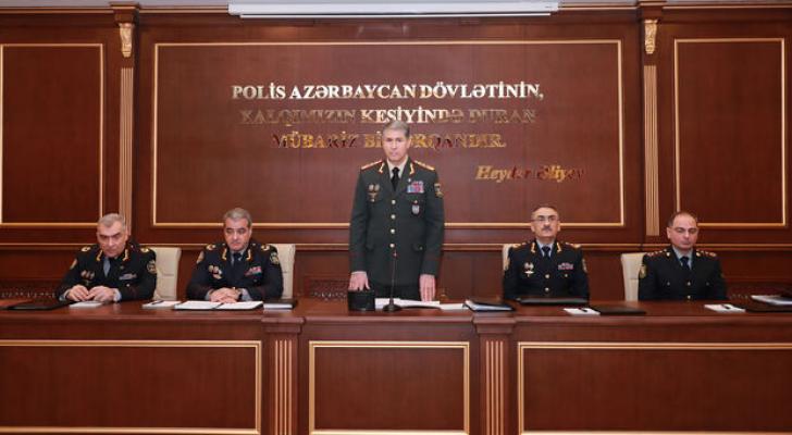General Vilayət Eyvazova hesabat verdi