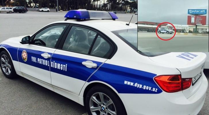 Yol polisinin 7 dəfə dönmə əməliyyatı aparmasının səbəbi açıqlanıb - RƏSMİ