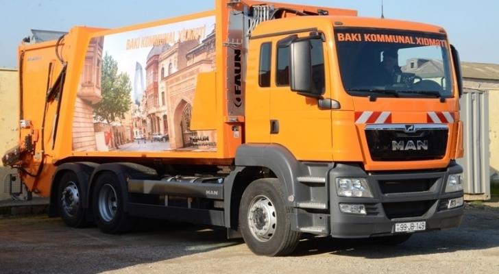 Bakıda zibilləri yeni maşınlar daşıyacaq - FOTO