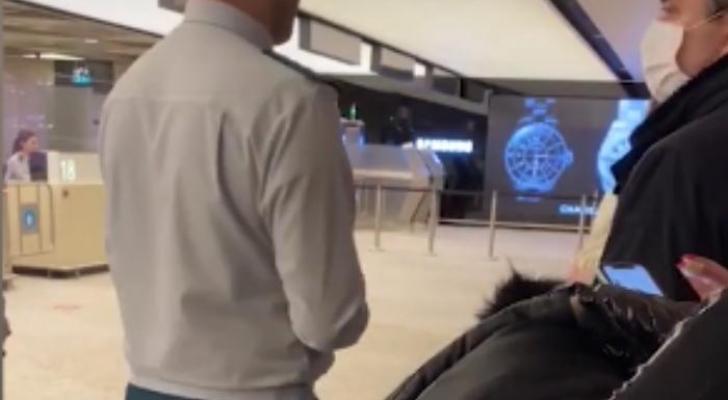 Çindən Azərbaycana gələnlər hava limanında koronavirusla bağlı belə yoxlanıldı - VİDEO